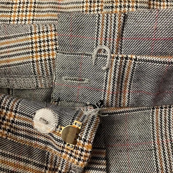 Gray Plaid Pants - Picture 3 of 3